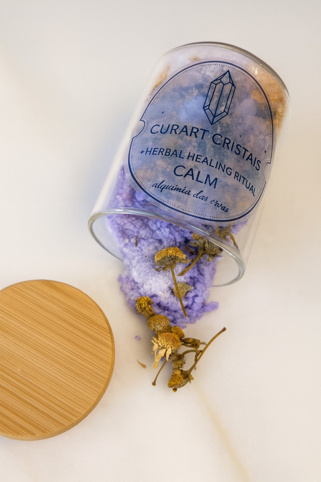 BANHO CALMANTE COM ERVAS E AREIA DE QUARTZO