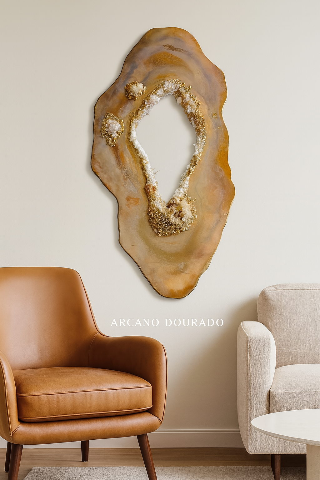 QUADRO ARCANO DOURADO ✨