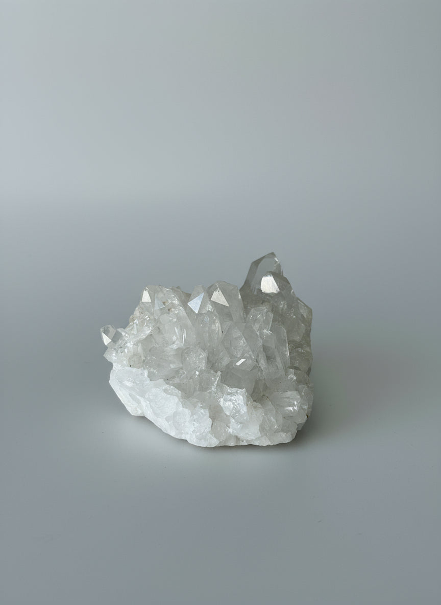 DRUSA DE QUARTZO TRANSPARENTE
