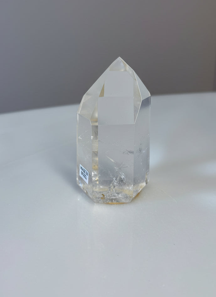 COLEÇÃO DE PONTAS DE QUARTZO TRANSPARENTE - CRISTAL MESTRE