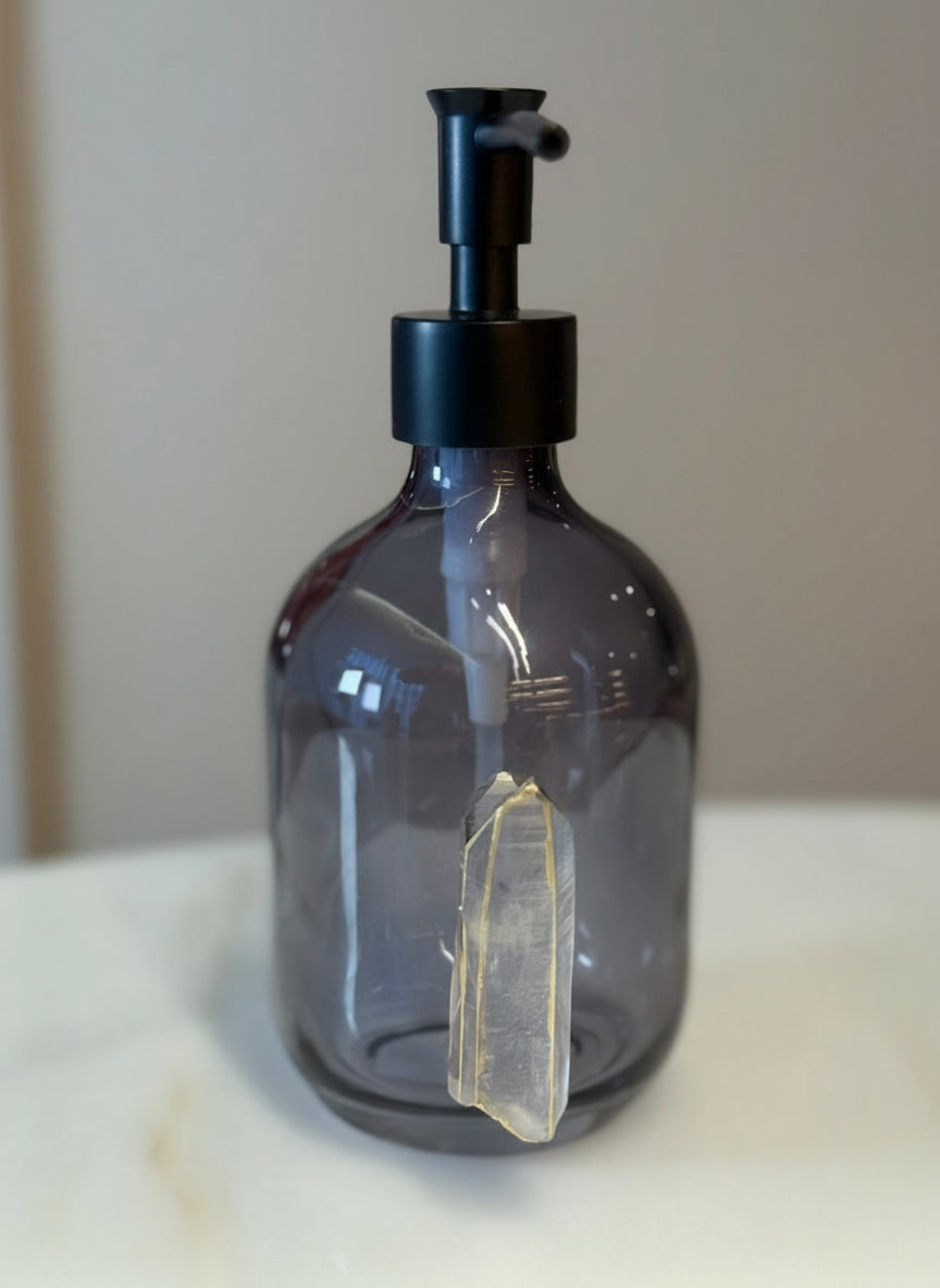 CONJUNTO LUXO CRISTALINO - CRISTAL LEMURIANO