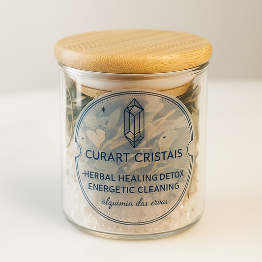 BANHO DETOX COM ERVAS  E AREIA DE QUARTZO