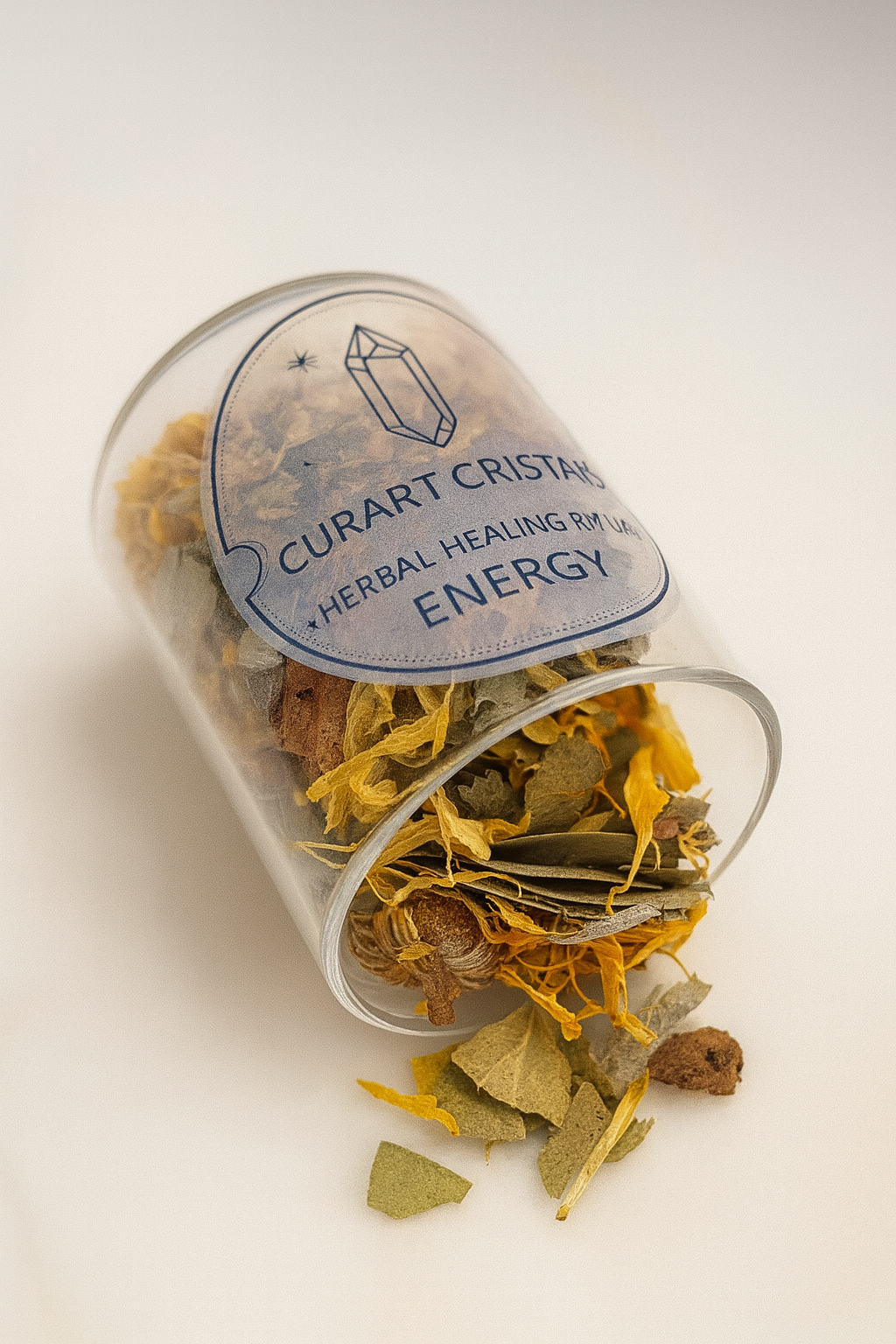 BANHO ENERGIZANTE COM ERVAS  E AREIA DE QUARTZO