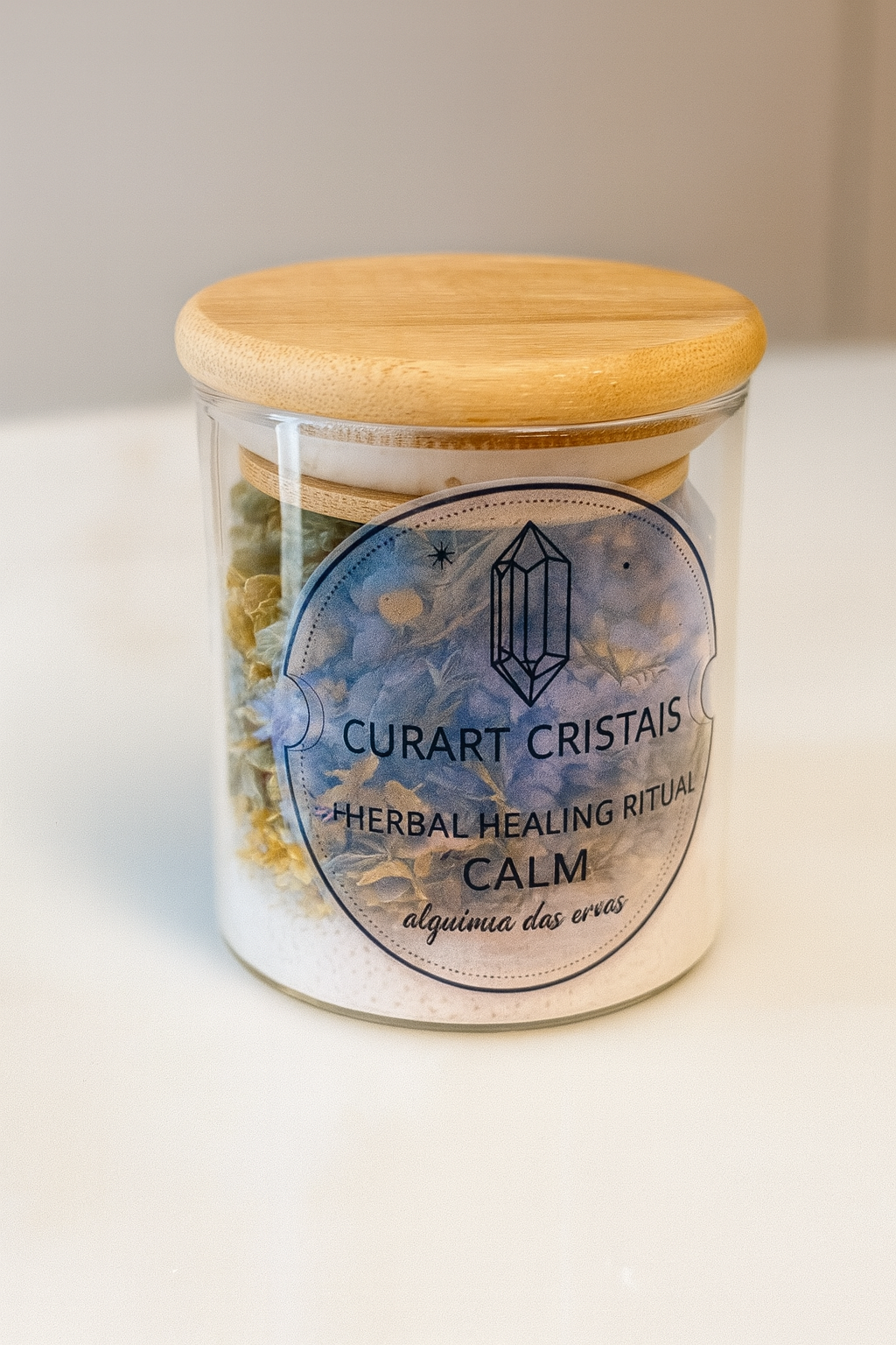 BANHO CALMANTE COM ERVAS E AREIA DE QUARTZO