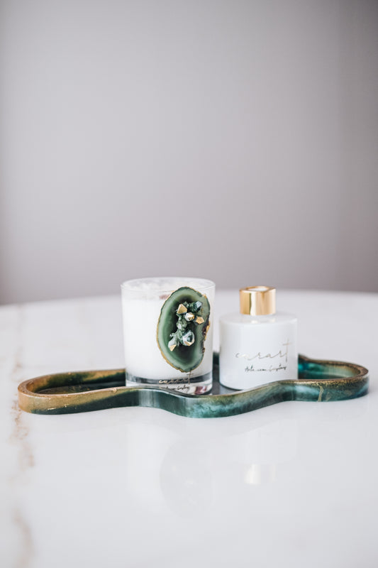 ✨ Aromatherapy Kit – Green Energy with Crystals ✨