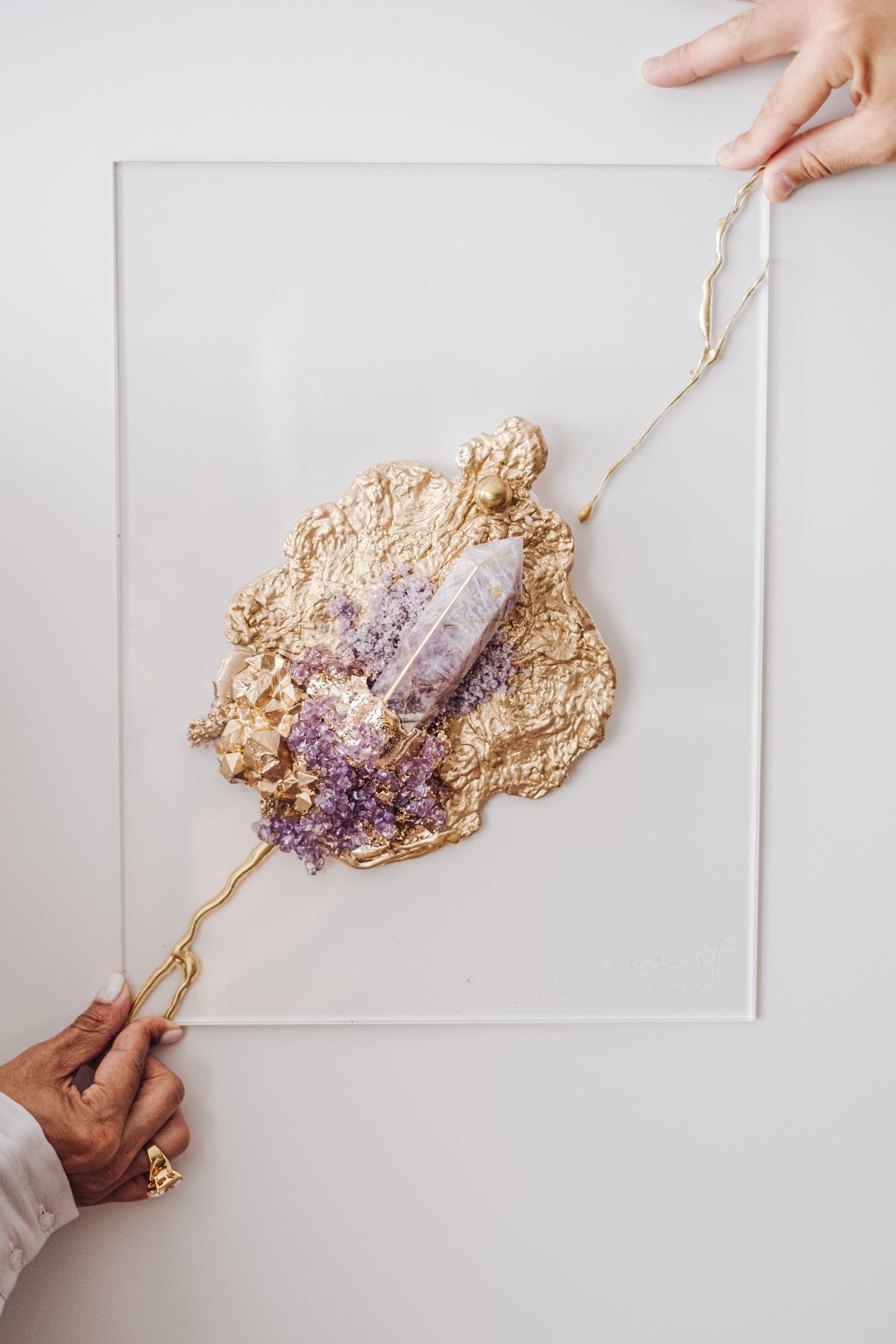 Violet Light Cloak Painting✨