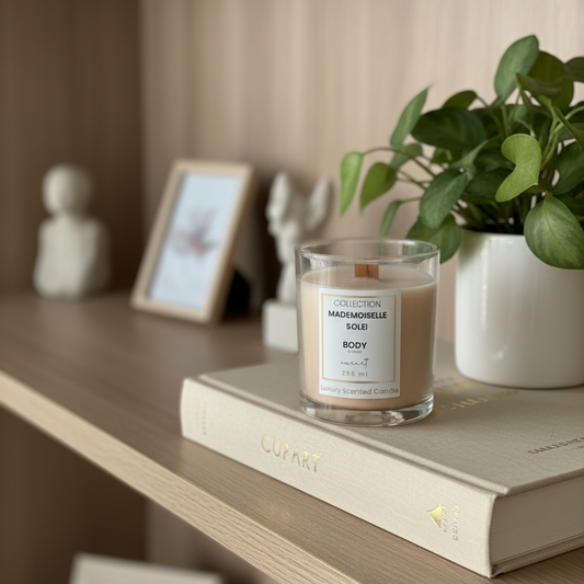 VELA MADEIMOSELLE SOLEI  COM CITRINO ROLADO