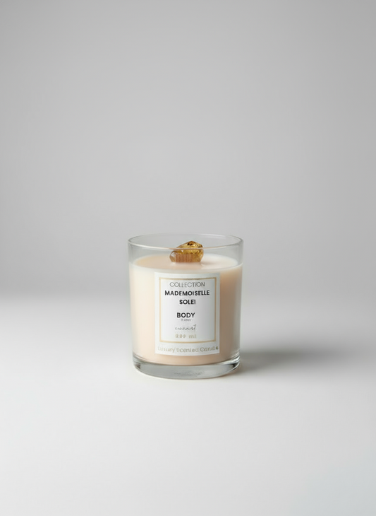 VELA MADEIMOSELLE SOLEI  COM CITRINO ROLADO