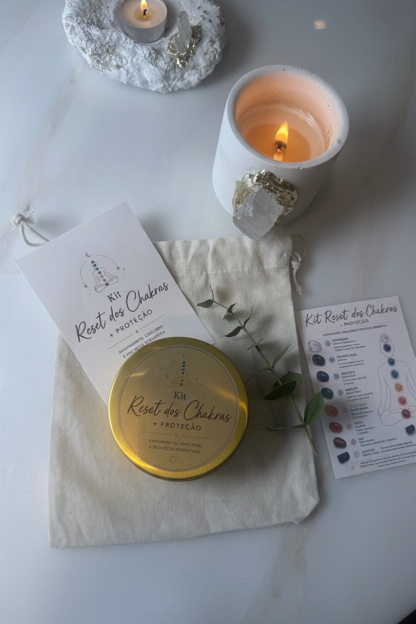 KIT RESET DOS CHAKRAS+PROTEÇÃO