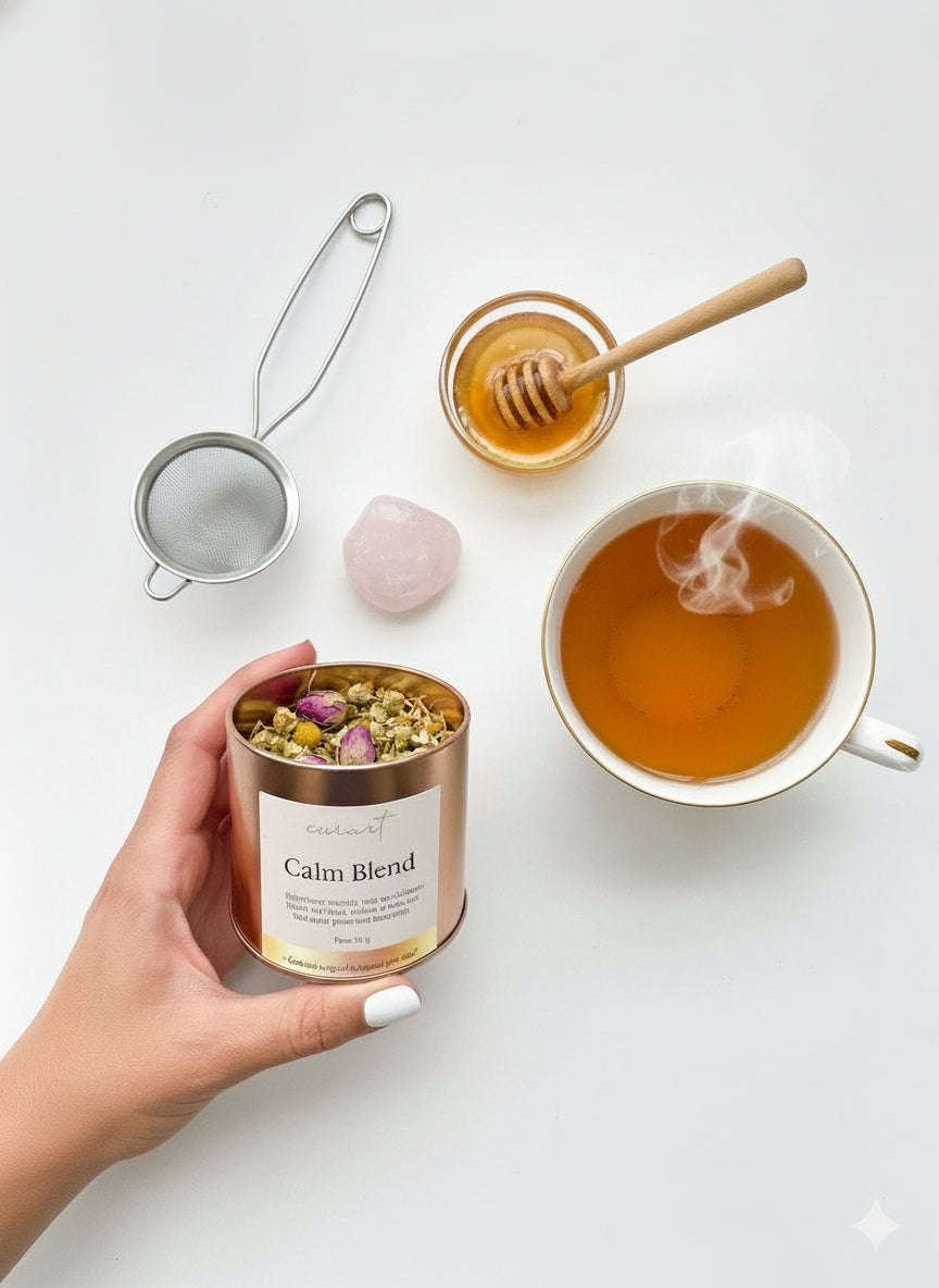 CHÁ  CALMANTE - RITUAL DO DESCANSO