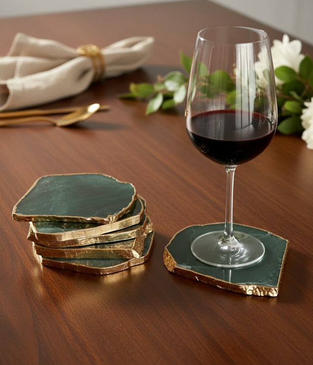 ÁGATA VERDE - PEÇA MULTIFUNCIONAL