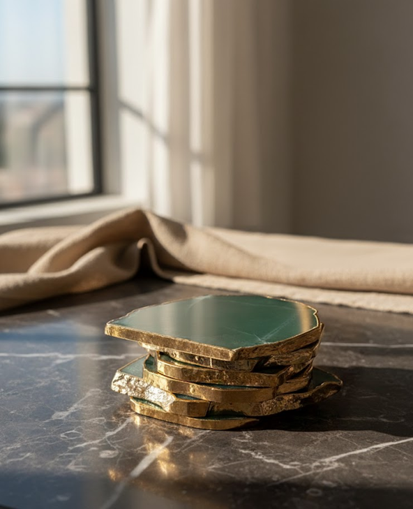 ÁGATA VERDE - PEÇA MULTIFUNCIONAL