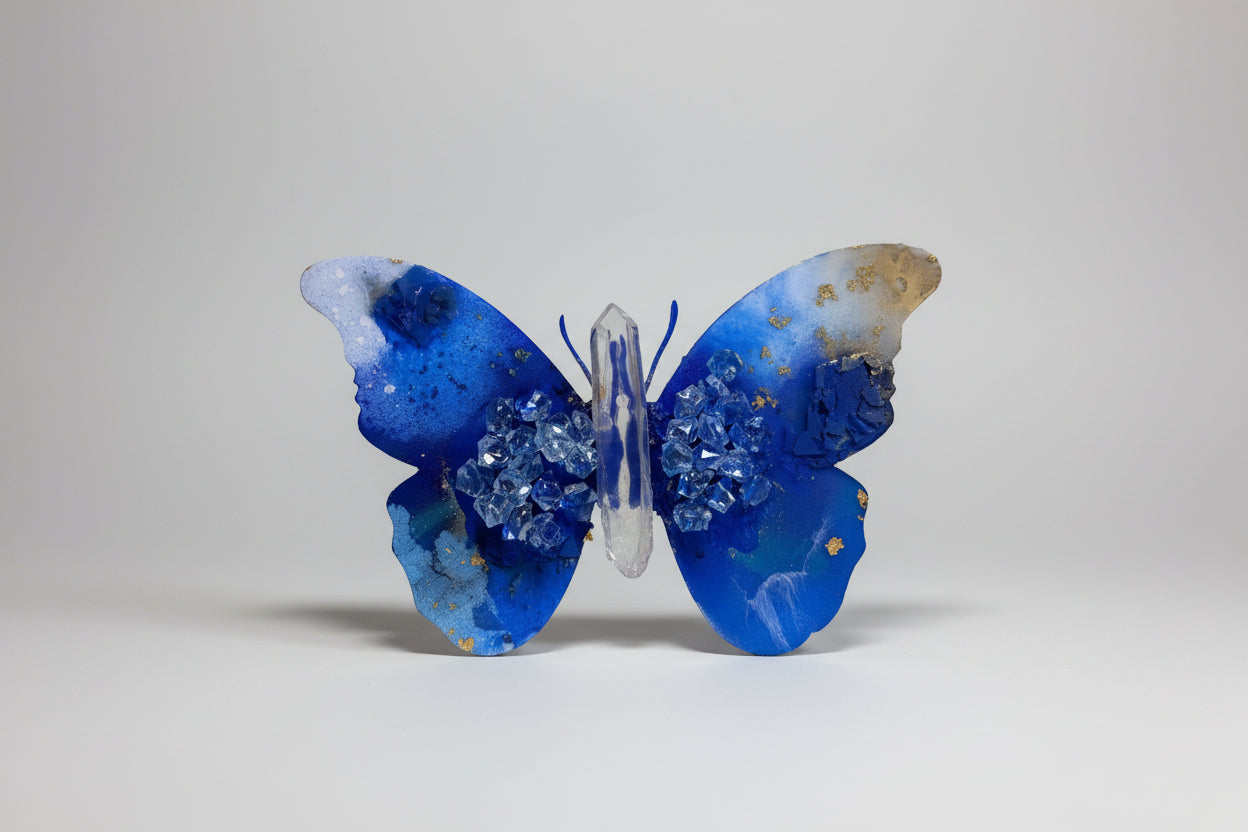 BORBOLETA LEMURIANA AZUL